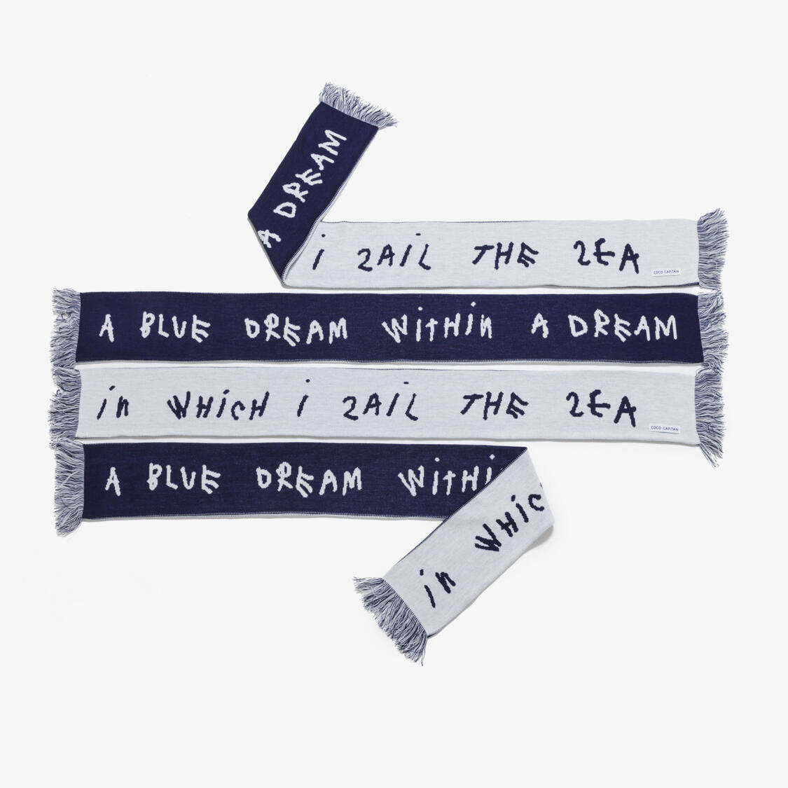 Scarf collab with Coco Capitán